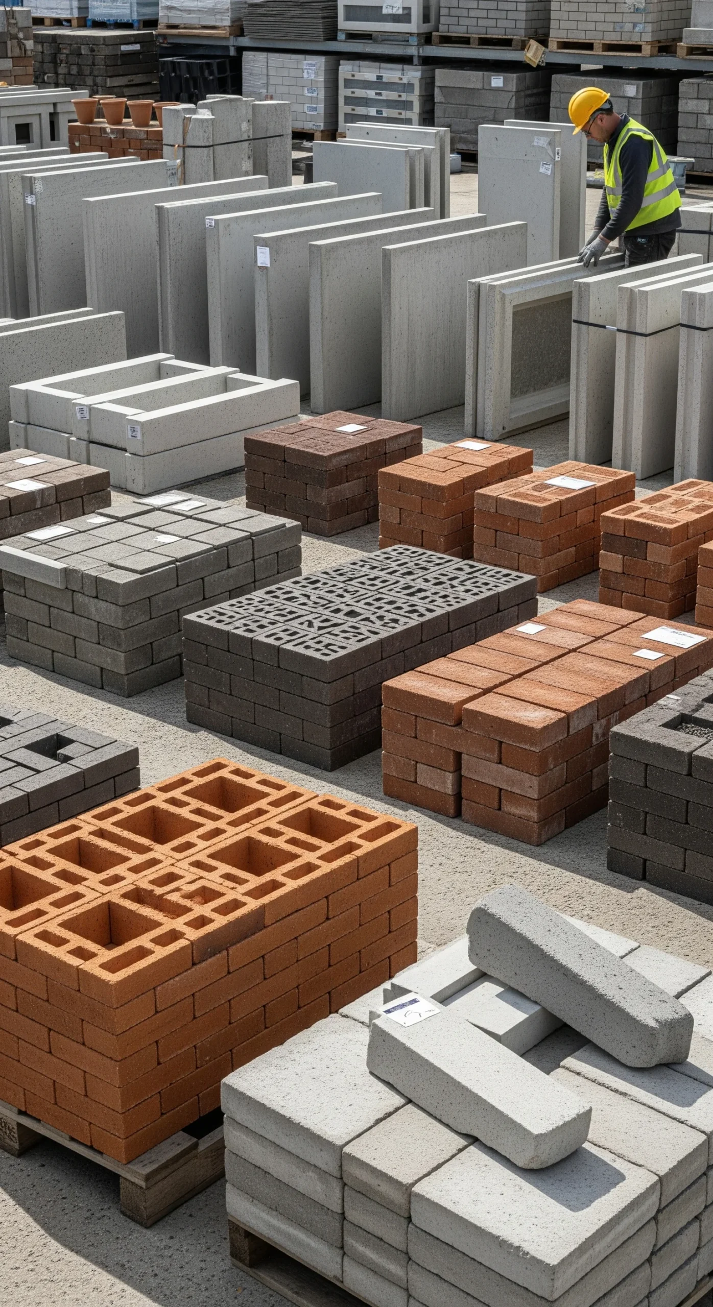Concrete, Precast & Bricks